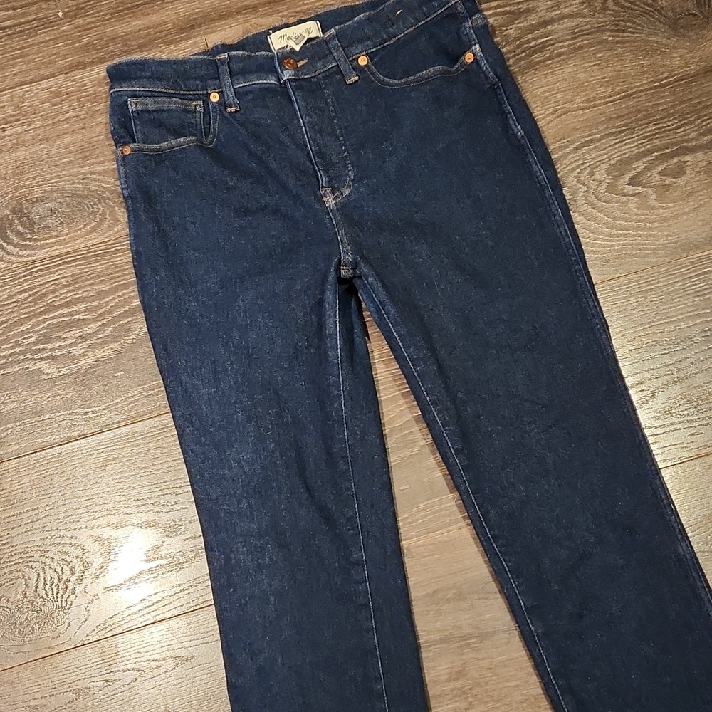 ❤️ MADEWELL MID-RISE STOVEPIPE  JEANS, 10 (30) - Picture 7 of 14